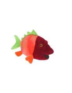 Life-size and realistic plush animals.  2977 - FISH #7 6''L A4