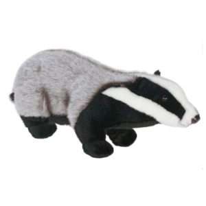 Life-size and realistic plush animals.  3095 - BADGER 18''L