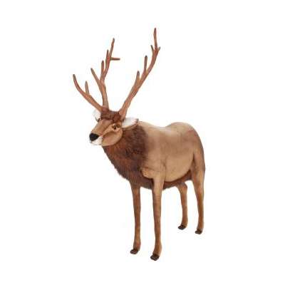 Life-size and realistic plush animals.  3366 - REINDEER