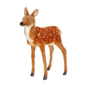 Life-size and realistic plush animals.  3433 - DEER