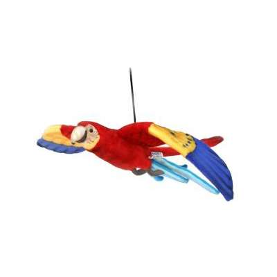 FLYING SCARLET MACAW 30'' Plush Toy