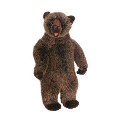 Life-size and realistic plush animals.  3622 - GRIZZLY BOBO 20''