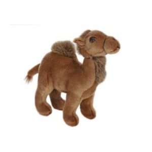 Life-size and realistic plush animals.  3963 - CAMEL. YOUNG 9''