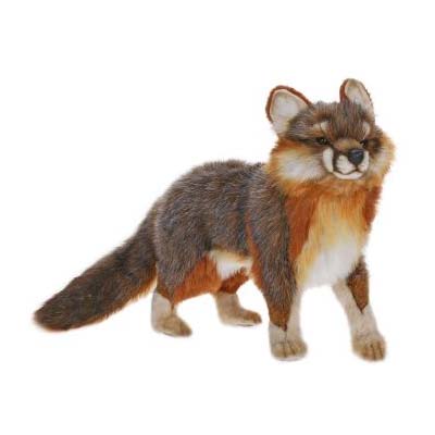 Life-size and realistic plush animals.  4700 - FOX
