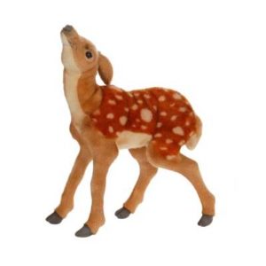 Life-size and realistic plush animals.  4936 - BAMBI NEWBORN 12''