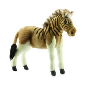 Life-size and realistic plush animals.  5155 - QUAGGA 19''