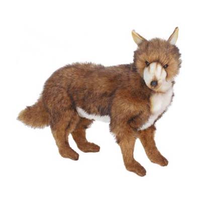 Life-size and realistic plush animals.  5208 - COYOTE