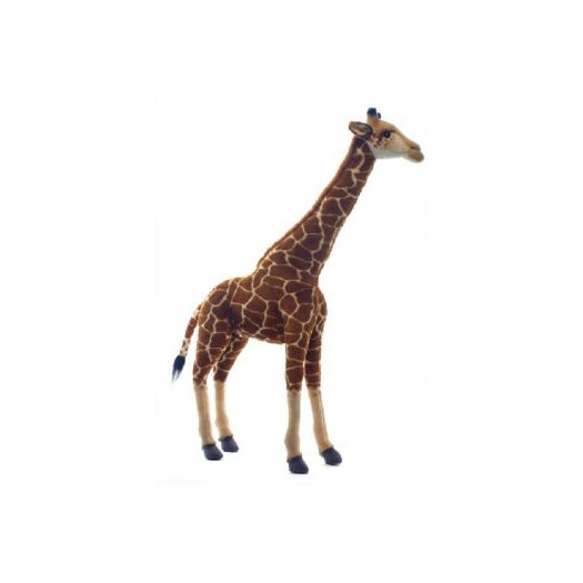 Life-size and realistic plush animals.  5256 - GIRAFFE 27.5'' ARK (SP)