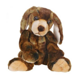 Life-size and realistic plush animals.  5499 - WOW WOW HOUND WMSY12''