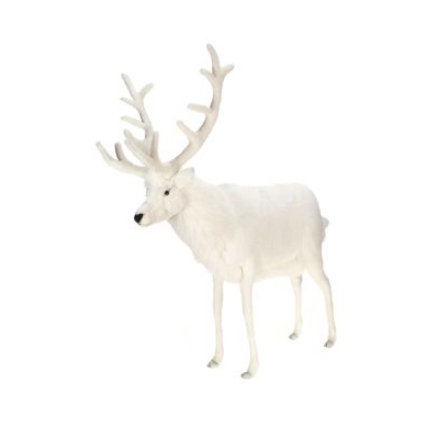 Life-size and realistic plush animals.  5924 - REINDEER
