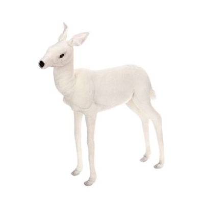 Life-size and realistic plush animals.  5925 - REINDEER