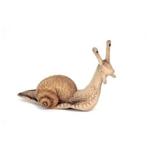 Life-size and realistic plush animals.  5960 - SNAIL 9"L