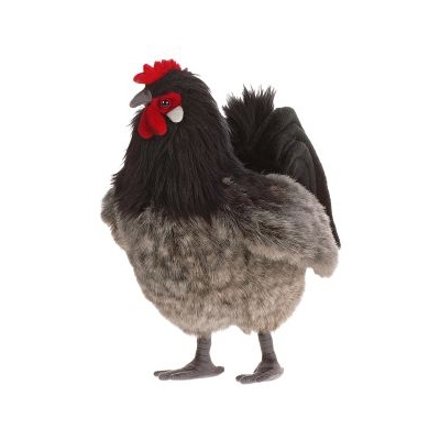 Life-size and realistic plush animals.  6037 - HEN