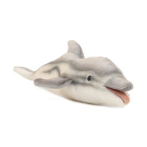 Life-size and realistic plush animals.  6149 - DOLPHIN 12''L