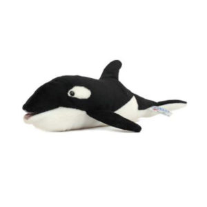 Life-size and realistic plush animals.  6150 - ORCA 13''L