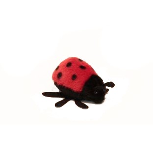 Life-size and realistic plush animals.  6549 - LADY BUG (Red mini) 3.6"L