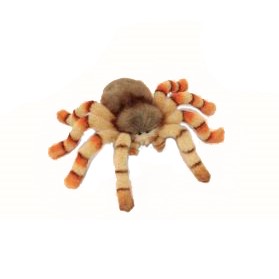 Life-size and realistic plush animals.  6556 - JUMPING SPIDER 11.5"W