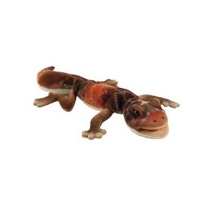 Life-size and realistic plush animals.  6930 - GECKO BEIGE KNOBTAIL 10"L
