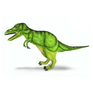 Life-size and realistic plush animals.  7765 - ALBERTOSAURUS 43"L