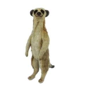 Life-size and realistic plush animals.  7884 - MEERKAT 18"H