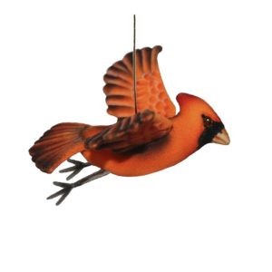 Life-size and realistic plush animals.  8112 - CARDINAL FLYING