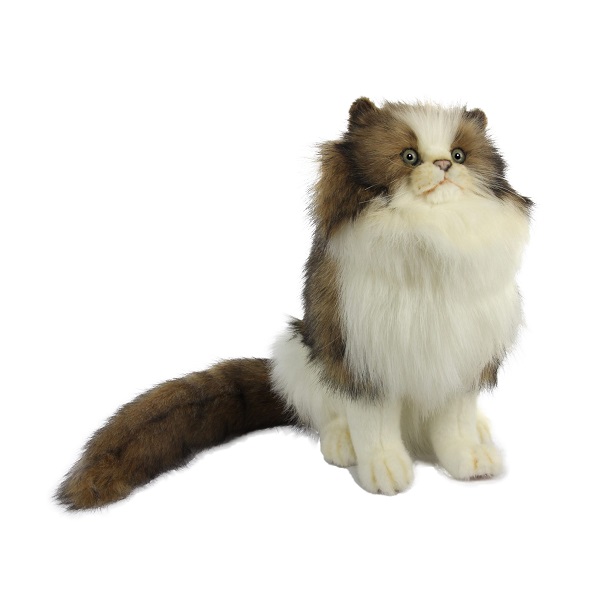 Life-size and realistic plush animals.  8154 - FOREST CAT 26"L